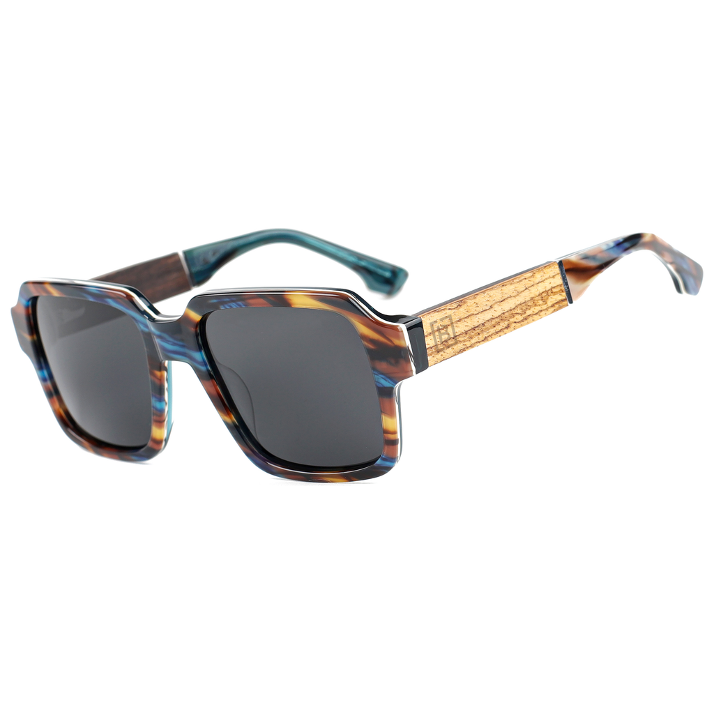 Milano - Acetate & Wood Sunglasses