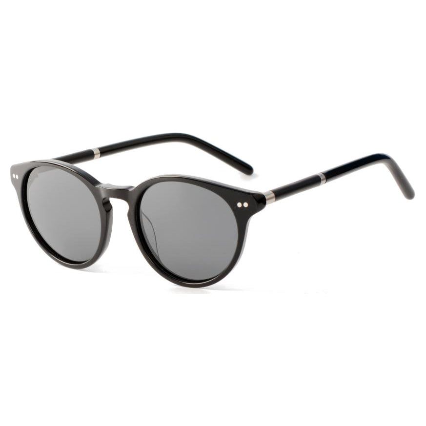 Round acetate polarised sunglasses  Joe