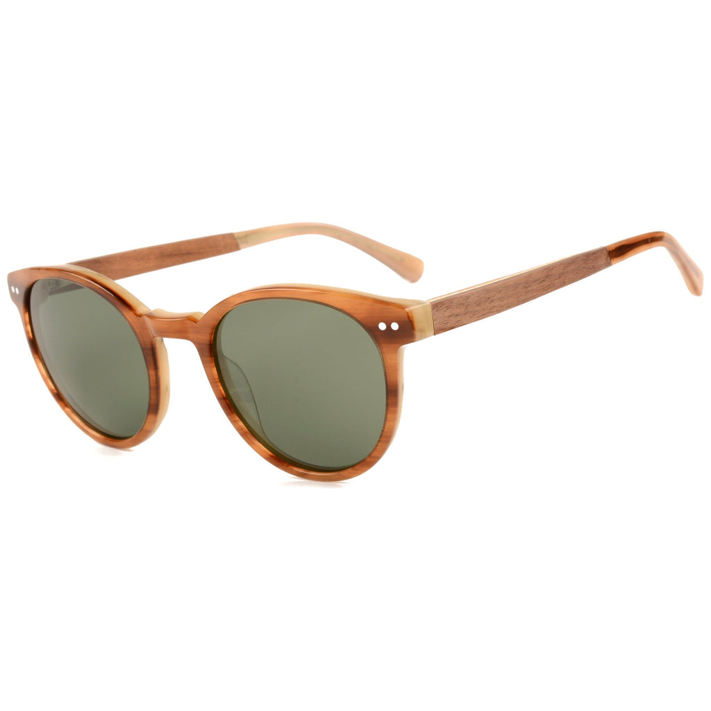 Lugo - Acetate & Wood Sunglasses