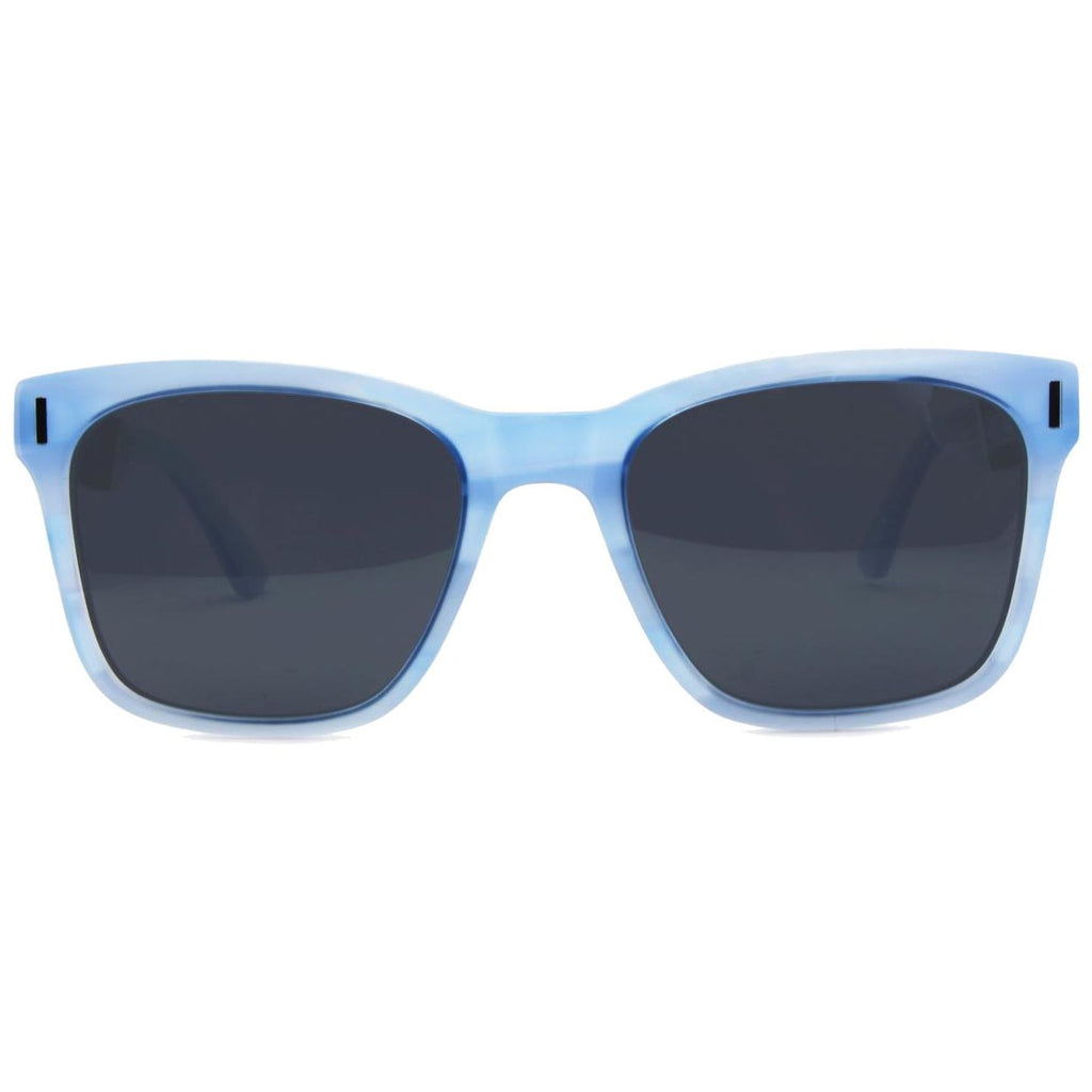 Blue - Acetate & Wood Sunglasses