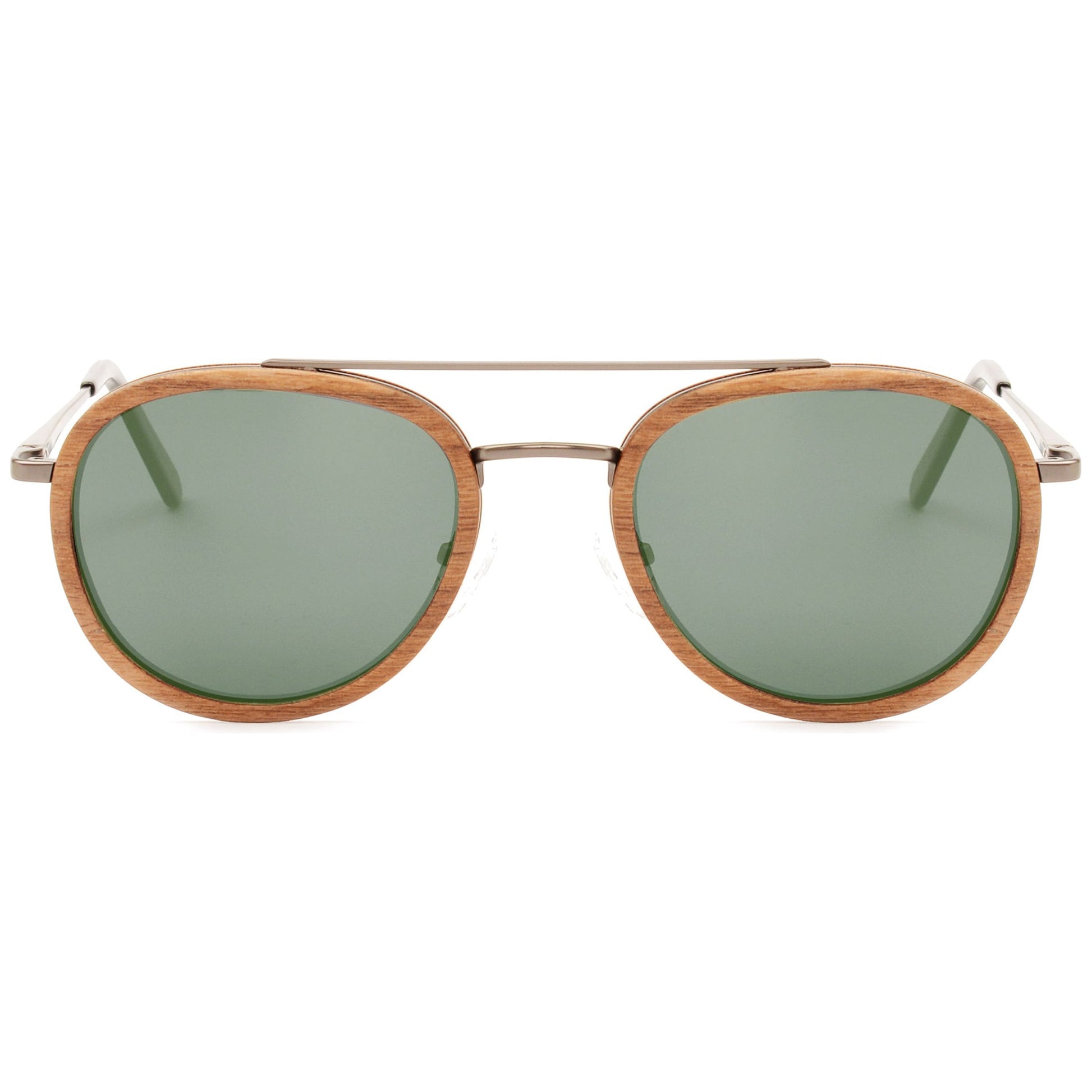 O'Hara - Metal & Wood Sunglasses