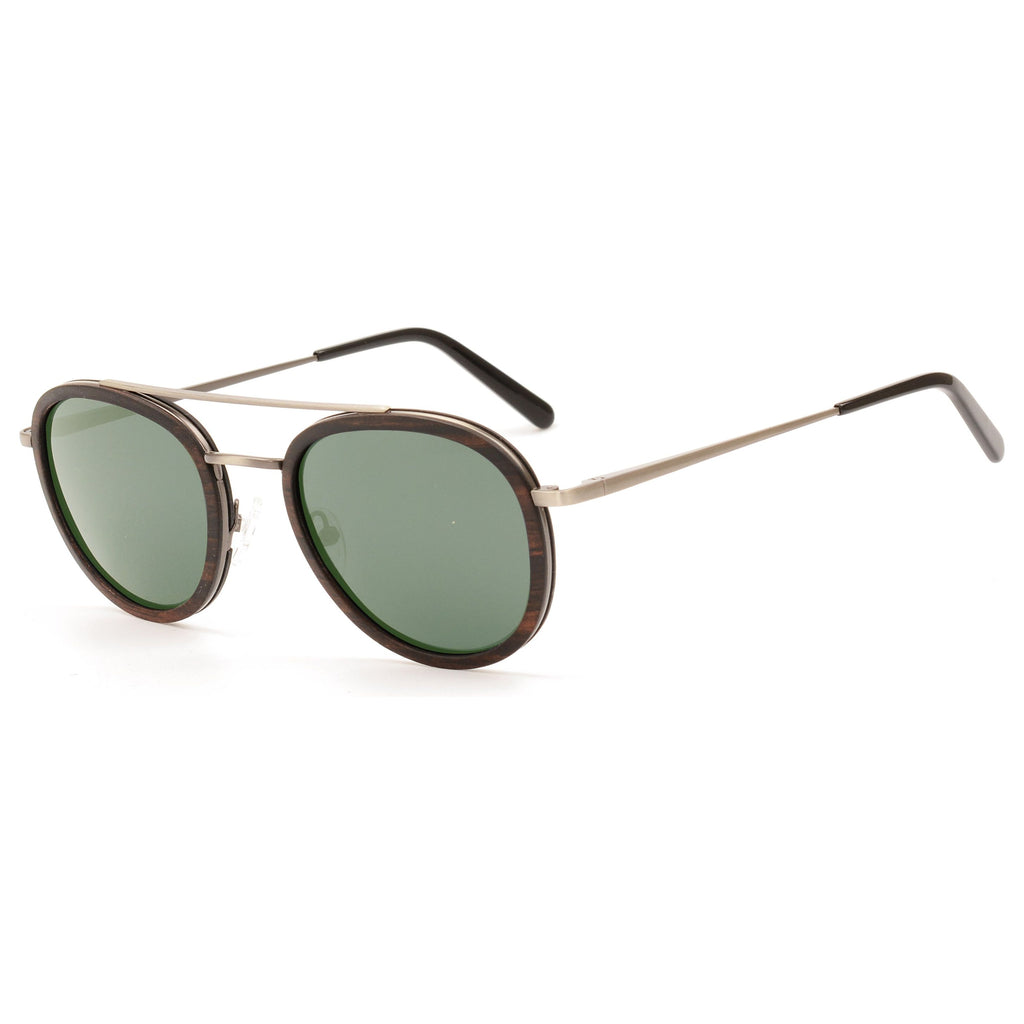 O'Hara - Metal & Wood Sunglasses