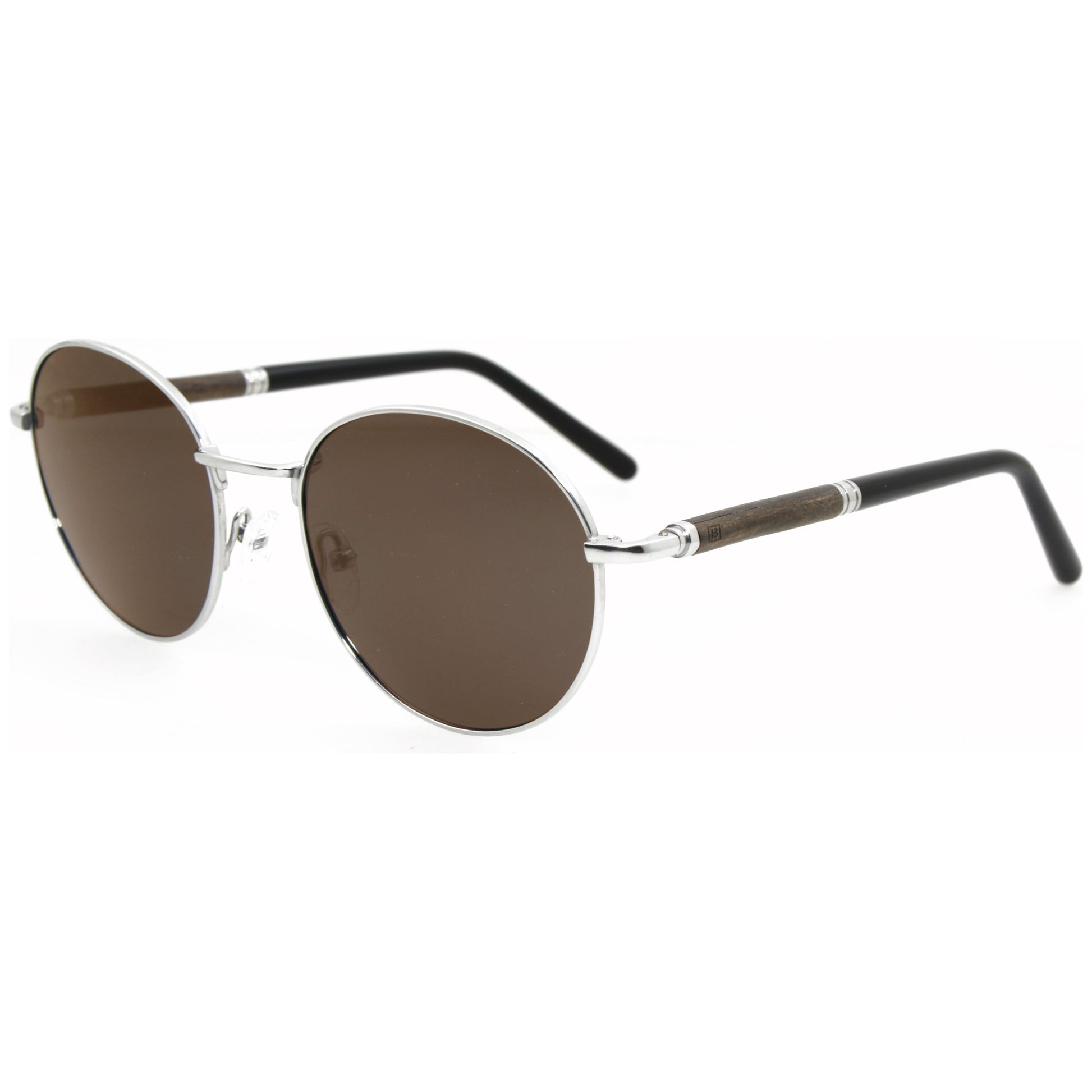 Jet - Titanium & Wood Sunglasses