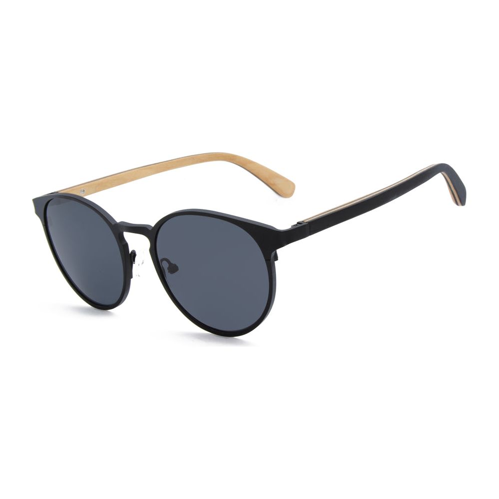 Perfect Storm - Titanium & Wood Sunglasses